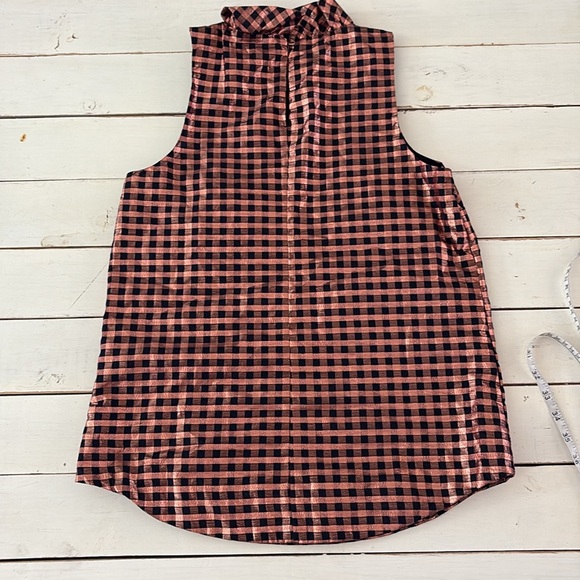 NWT J. Crew Sleeveless Top with Shimmer, XXS - Picture 5 of 7